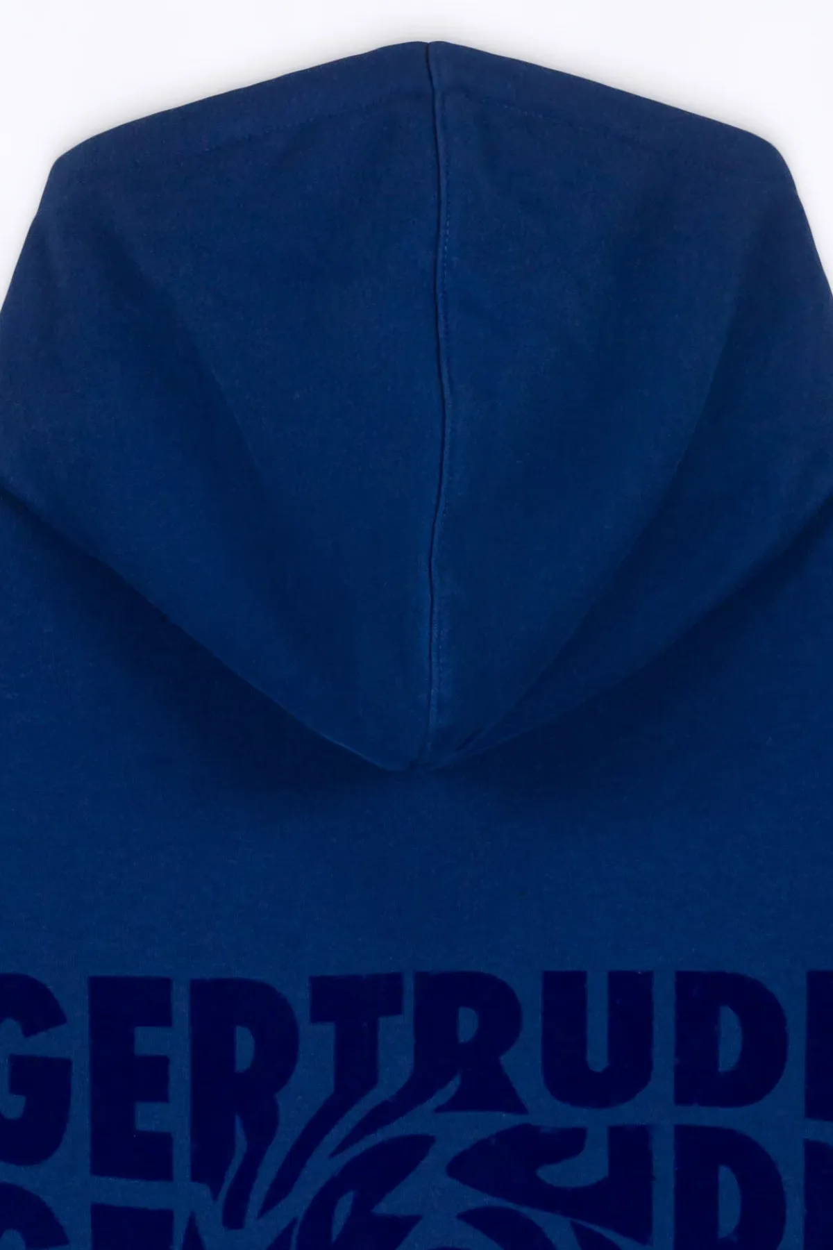 Sweatshirts & Hoodies*Gertrude Robe-Sweat A Capuche Impression Dos Salome Twisted Worker Blue