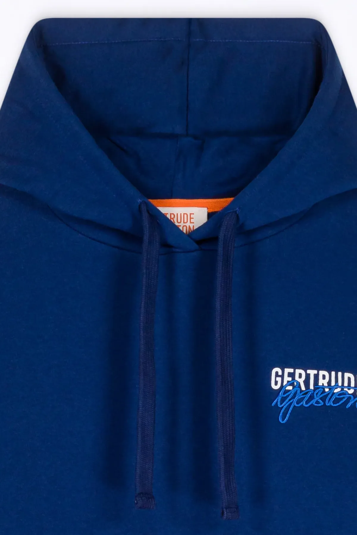 Sweatshirts & Hoodies*Gertrude Robe-Sweat A Capuche Impression Dos Salome Twisted Worker Blue