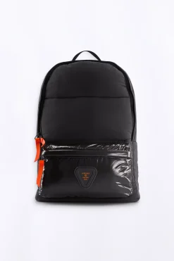 Sacs A Dos & Trousses*Gertrude Sac A Dos Matelasse Bi-Matiere Levia Black