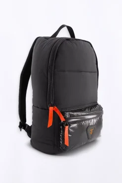 Sacs A Dos & Trousses*Gertrude Sac A Dos Matelasse Bi-Matiere Levia Black