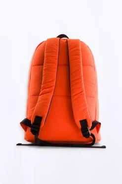 Sacs A Dos & Trousses*Gertrude Sac A Dos Matelasse Bi-Matiere Levia Orange