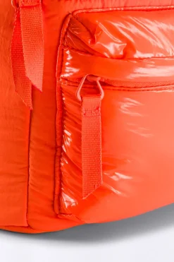 Sacs A Dos & Trousses*Gertrude Sac A Dos Matelasse Bi-Matiere Levia Orange