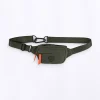 Sacs Banane*Gertrude Sac-Banane En Nylon Double Poches Noe Kaki