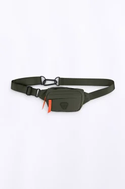Sacs Banane*Gertrude Sac-Banane En Nylon Double Poches Noe Kaki