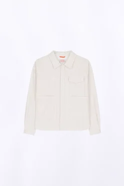 Vestes & Surchemises*Gertrude Sur-Chemise En Velours Cotele Unisexe Aliocha Ecru