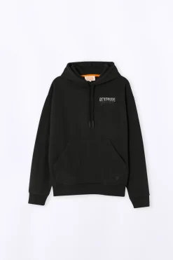 Sweatshirts & Hoodies*Gertrude Sweat A Capuche Brode Unisexe Anto Br Black