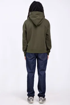 Sweatshirts & Hoodies*Gertrude Sweat A Capuche Brode Unisexe Anto Br Kaki