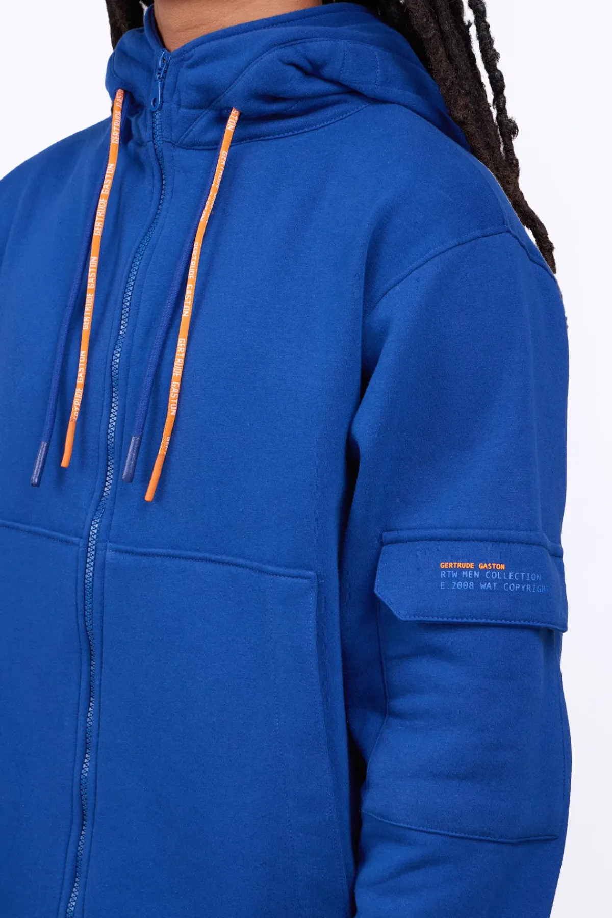 Sweats & Hoodies*Gertrude Sweat A Capuche Oversize Bobby Worker Blue