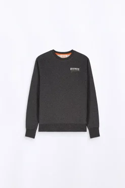 Sweatshirts & Hoodies*Gertrude Sweat A Capuche Unisexe Little Ruby Br Charcoal Chine