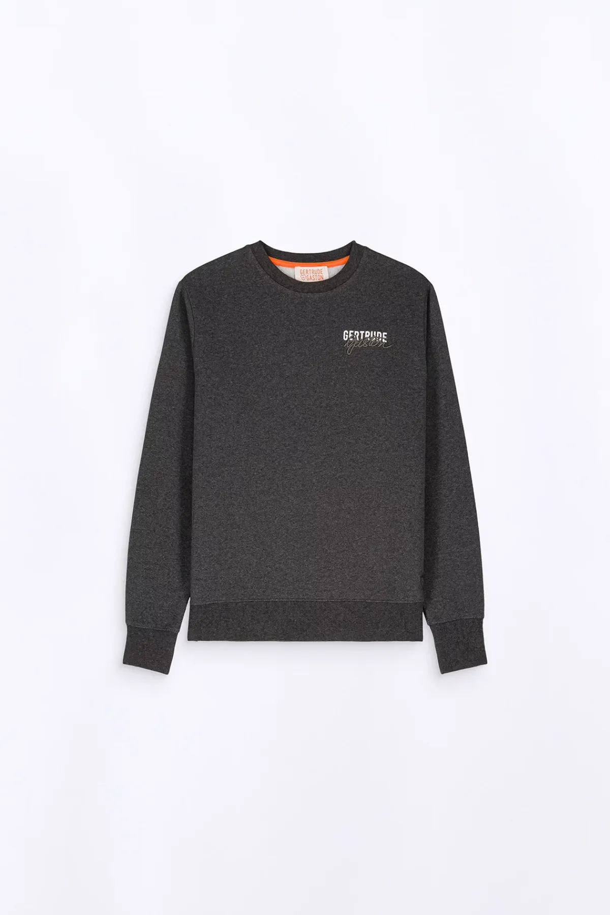 Sweatshirts & Hoodies*Gertrude Sweat A Capuche Unisexe Little Ruby Br Charcoal Chine