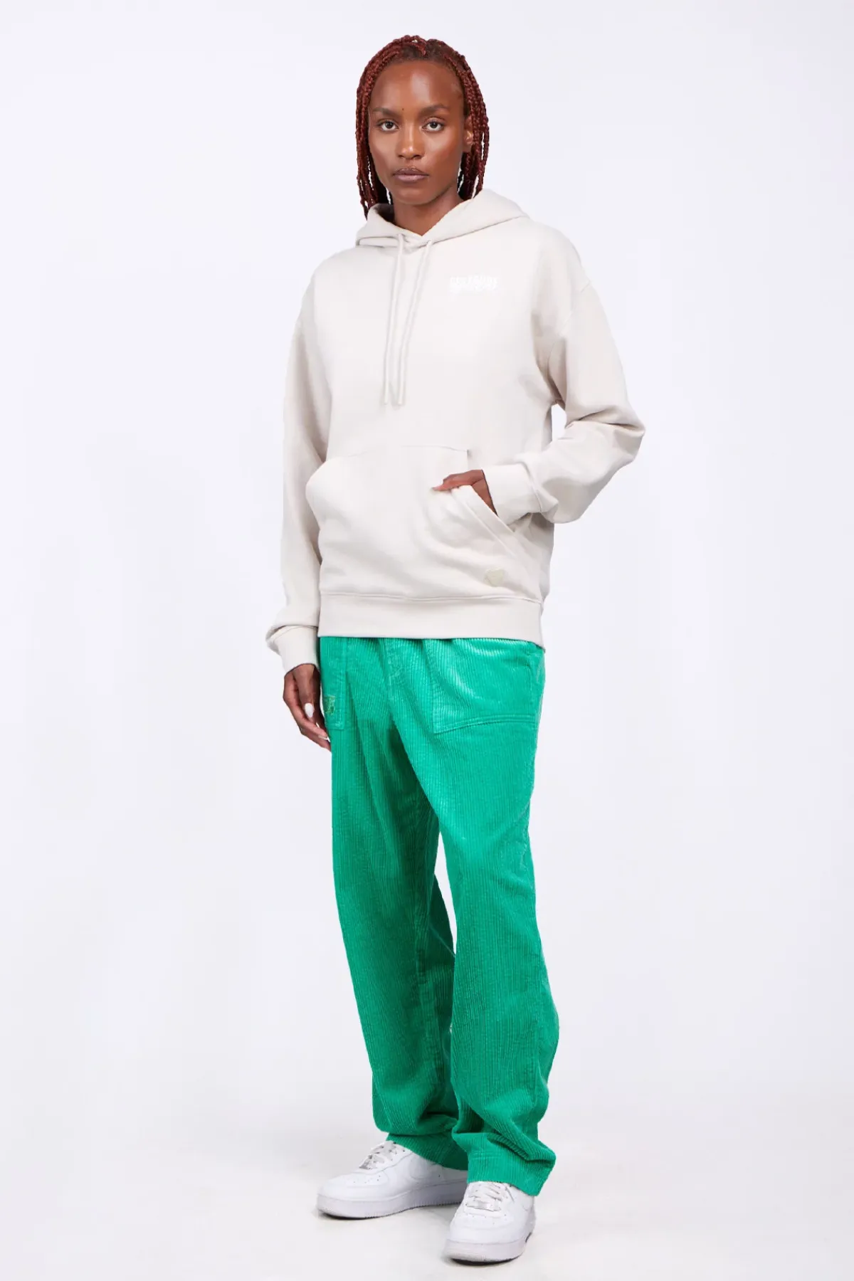 Sweatshirts & Hoodies*Gertrude Sweat Avec Impression Dans Le Dos Anto Puffer Ciment