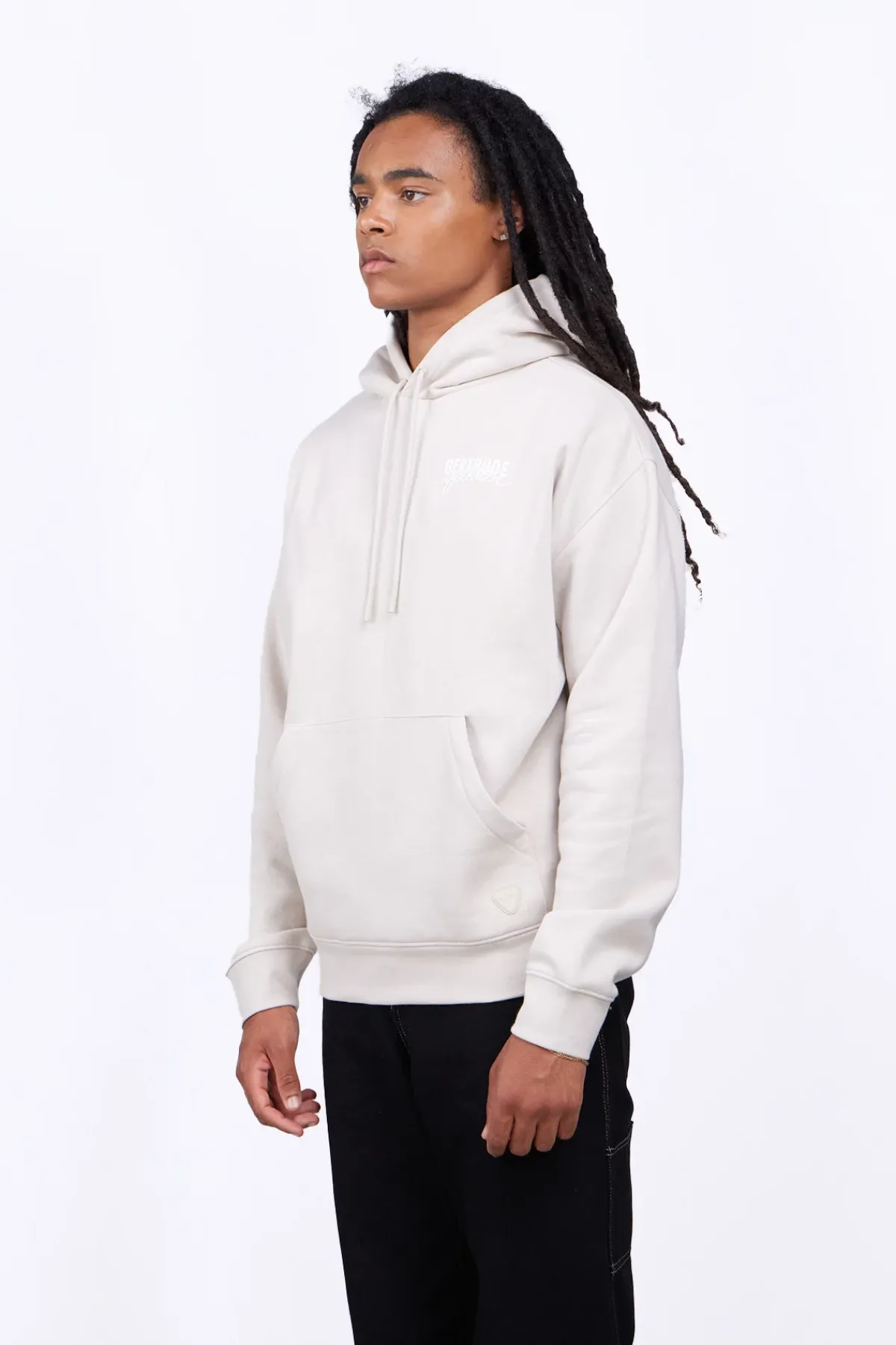 Sweatshirts & Hoodies*Gertrude Sweat Avec Impression Dans Le Dos Anto Puffer Ciment