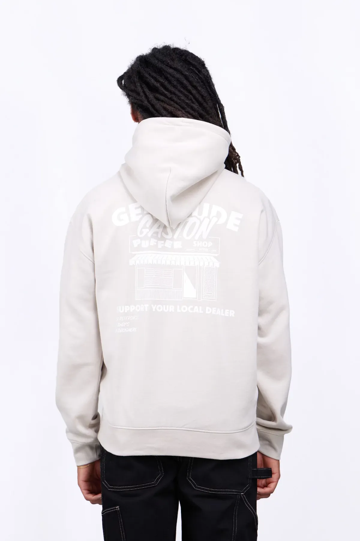 Sweatshirts & Hoodies*Gertrude Sweat Avec Impression Dans Le Dos Anto Puffer Ciment
