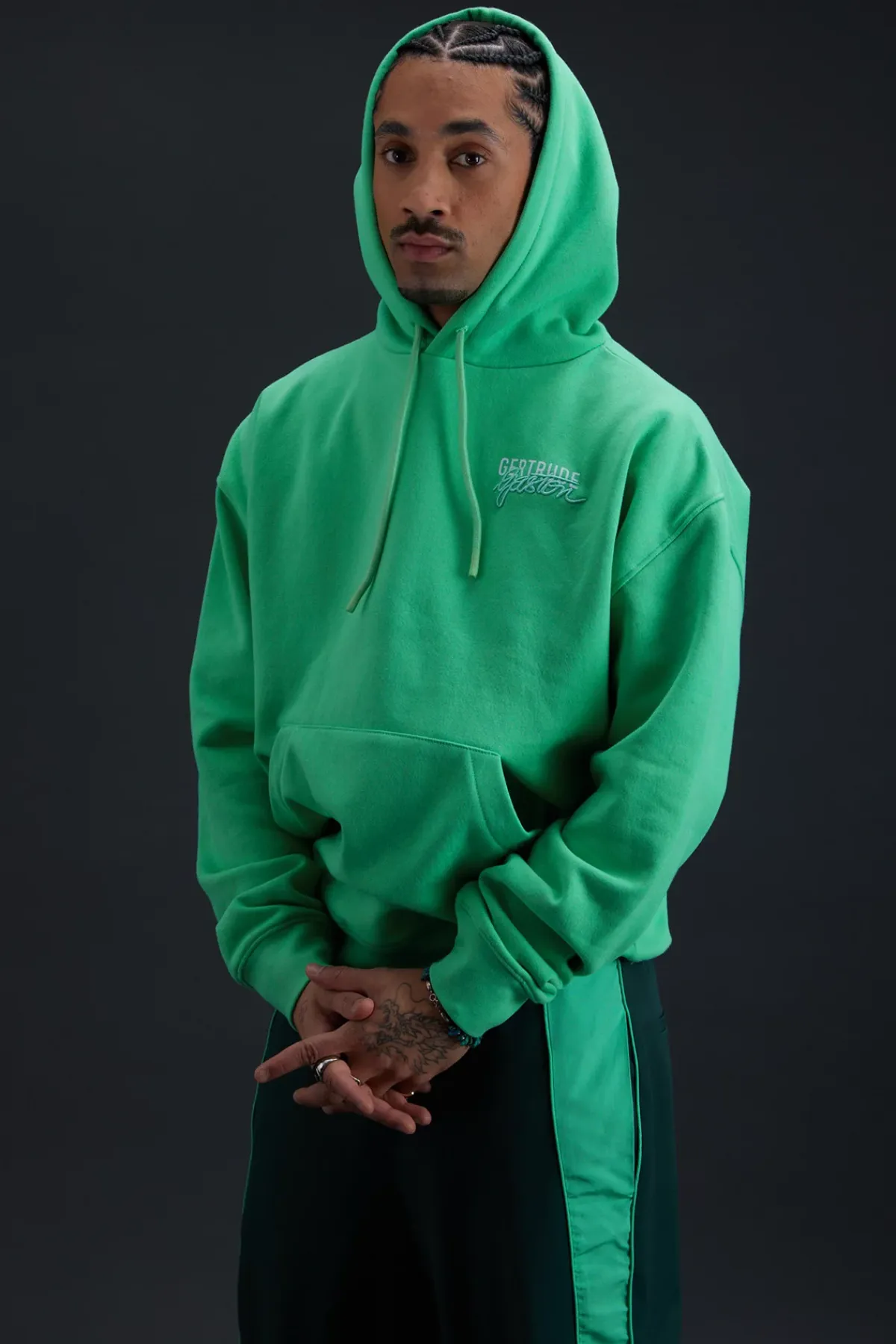 Sweatshirts & Hoodies*Gertrude Sweat Avec Impression Dans Le Dos Anto Puffer Opaline