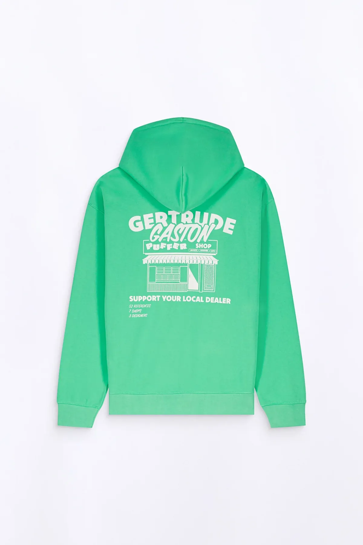 Sweatshirts & Hoodies*Gertrude Sweat Avec Impression Dans Le Dos Anto Puffer Opaline