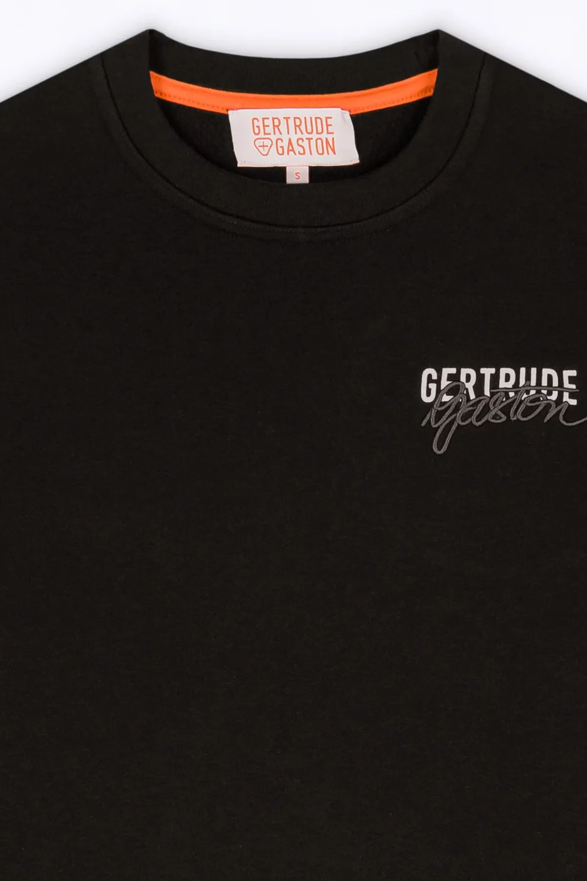 Sweatshirts & Hoodies*Gertrude Sweat Col Rond Unisexe Guillaume Br Black