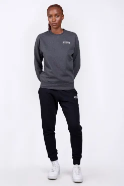 Sweatshirts & Hoodies*Gertrude Sweat Col Rond Unisexe Guillaume Br Charcoal Chine
