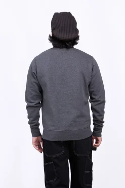 Sweatshirts & Hoodies*Gertrude Sweat Col Rond Unisexe Guillaume Br Charcoal Chine
