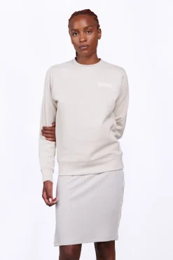Sweatshirts & Hoodies*Gertrude Sweat Col Rond Unisexe Imprime Au Dos Guillaume Cap Ciment