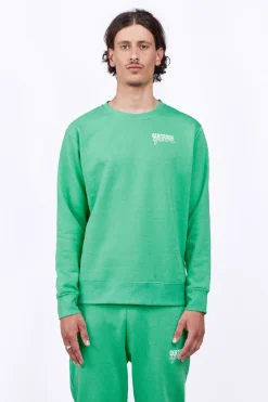 Sweatshirts & Hoodies*Gertrude Sweat Col Rond Unisexe Imprime Au Dos Guillaume Puffer Opaline