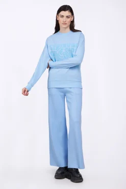 Sweatshirts & Hoodies*Gertrude Sweat Col Rond Unisexe Imprime Au Dos Guillaume Twisted Hortensia