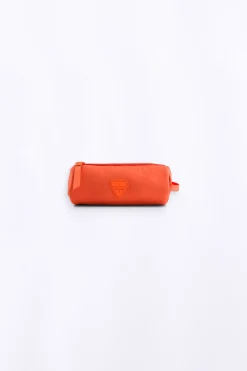 Sacs A Dos & Trousses*Gertrude Trousse Cylindrique En Nylon Pomme Orange