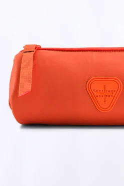 Sacs A Dos & Trousses*Gertrude Trousse Cylindrique En Nylon Pomme Orange