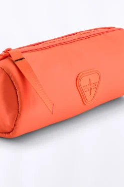 Sacs A Dos & Trousses*Gertrude Trousse Cylindrique En Nylon Pomme Orange