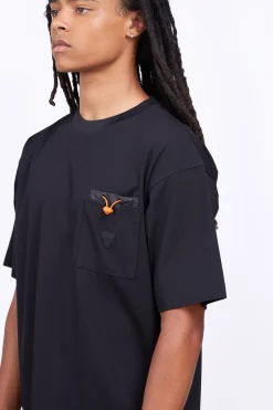 T-Shirts*Gertrude T-Shirt Avec Poche Plaquee Poitrine Barnabe Pocket Black
