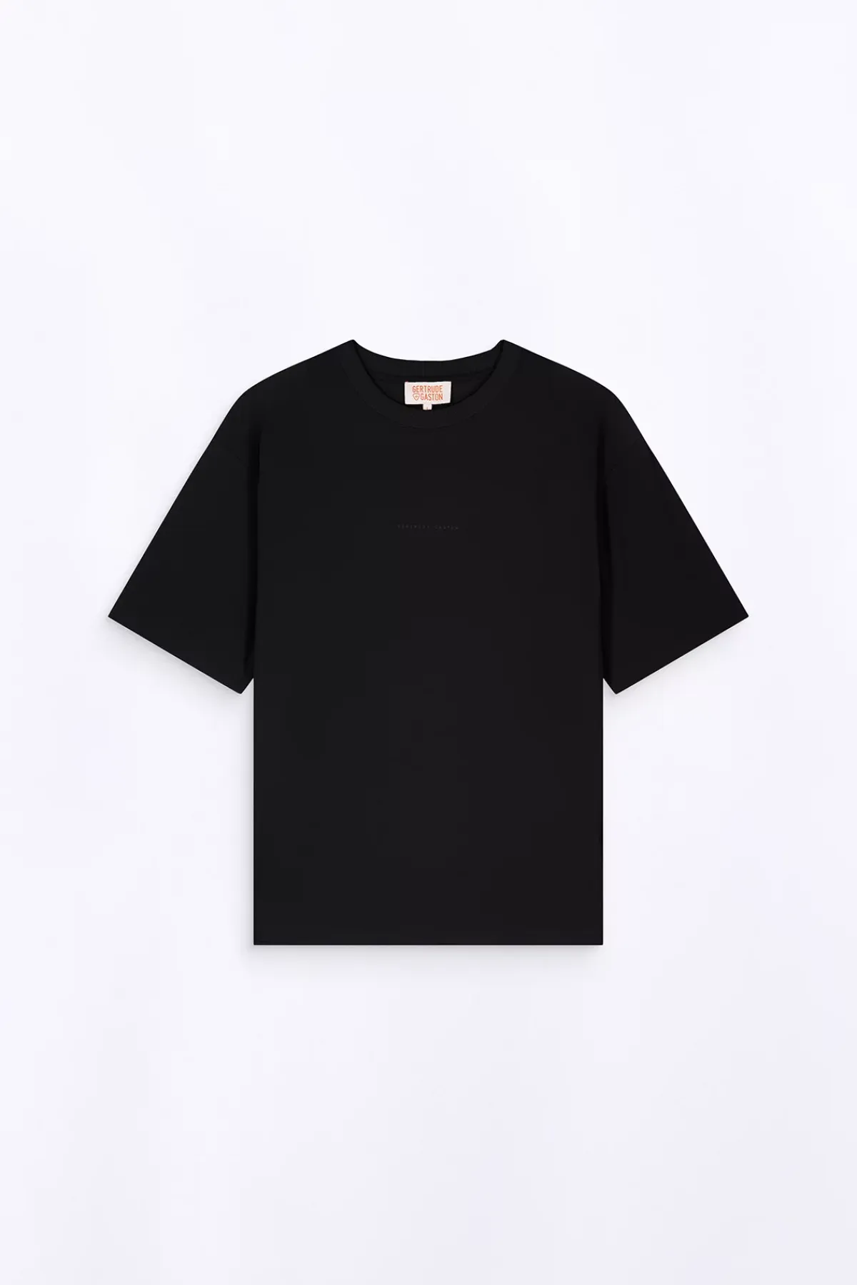 T-Shirts*Gertrude T-Shirt Col Rond Coupe Oversize Barnabe Black