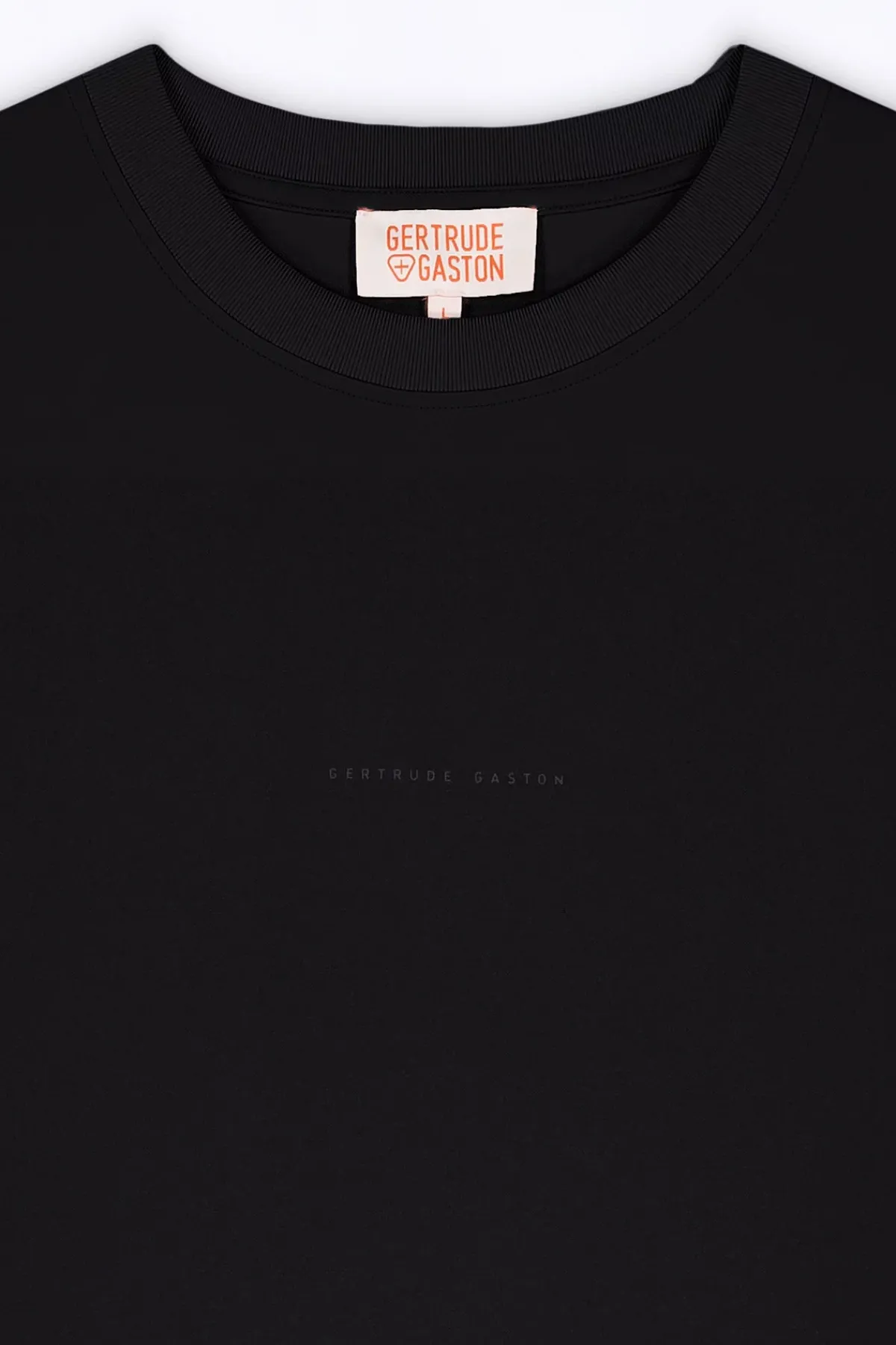 T-Shirts*Gertrude T-Shirt Col Rond Coupe Oversize Barnabe Black