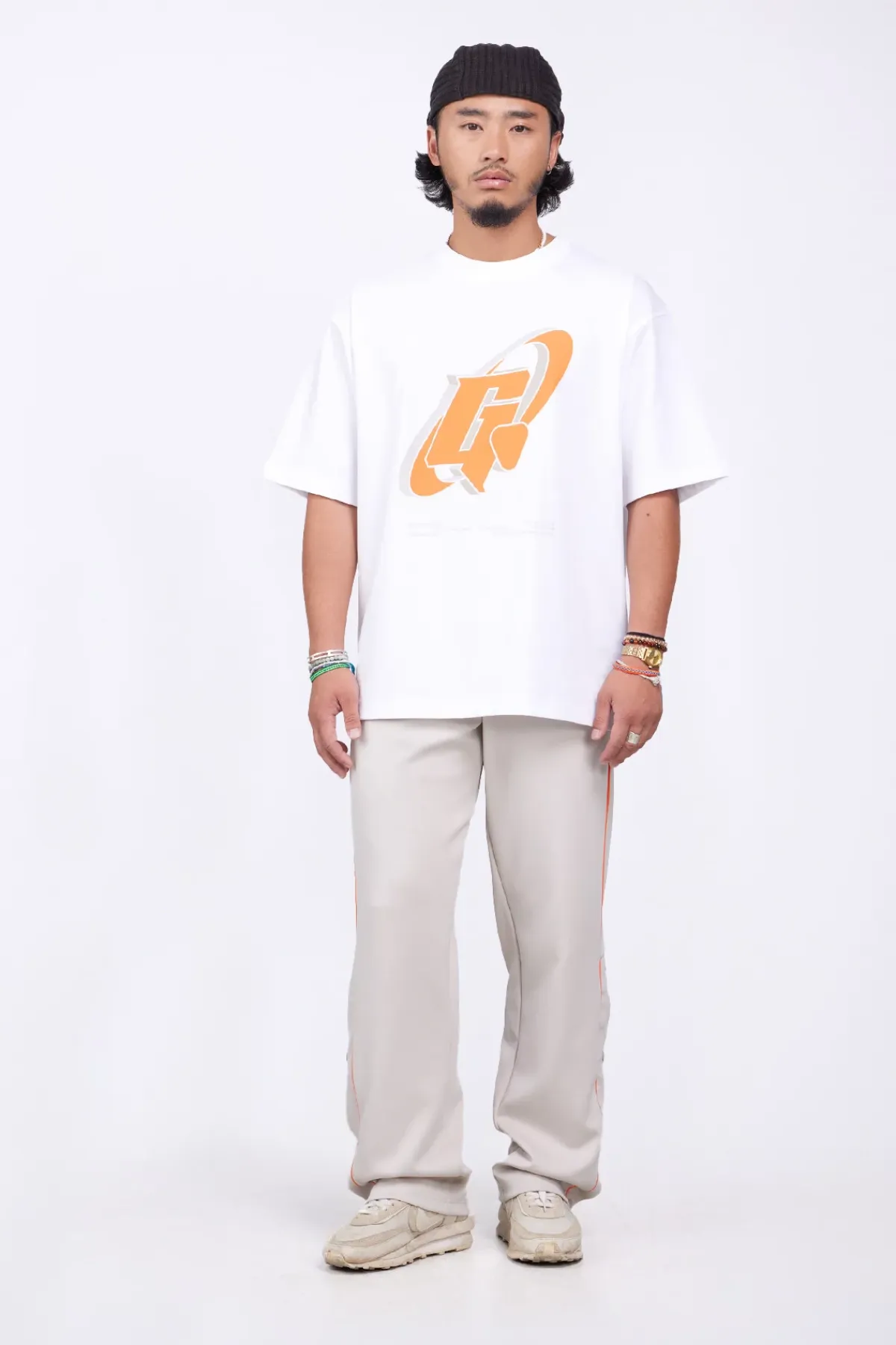 T-Shirts*Gertrude T-Shirt Col Rond Coupe Oversize Barnabe Circle Optic White