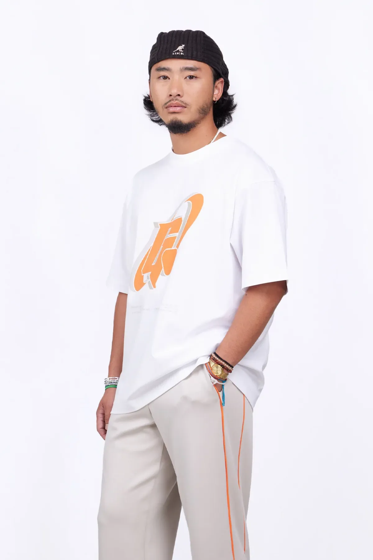 T-Shirts*Gertrude T-Shirt Col Rond Coupe Oversize Barnabe Circle Optic White