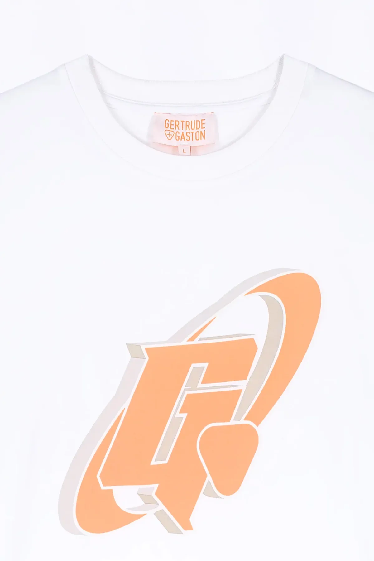 T-Shirts*Gertrude T-Shirt Col Rond Coupe Oversize Barnabe Circle Optic White