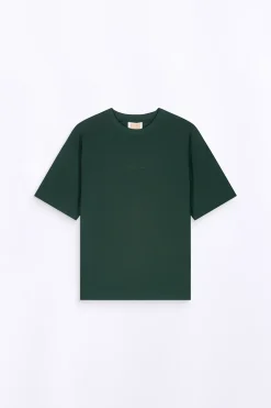 T-Shirts*Gertrude T-Shirt Col Rond Coupe Oversize Barnabe Dark Green