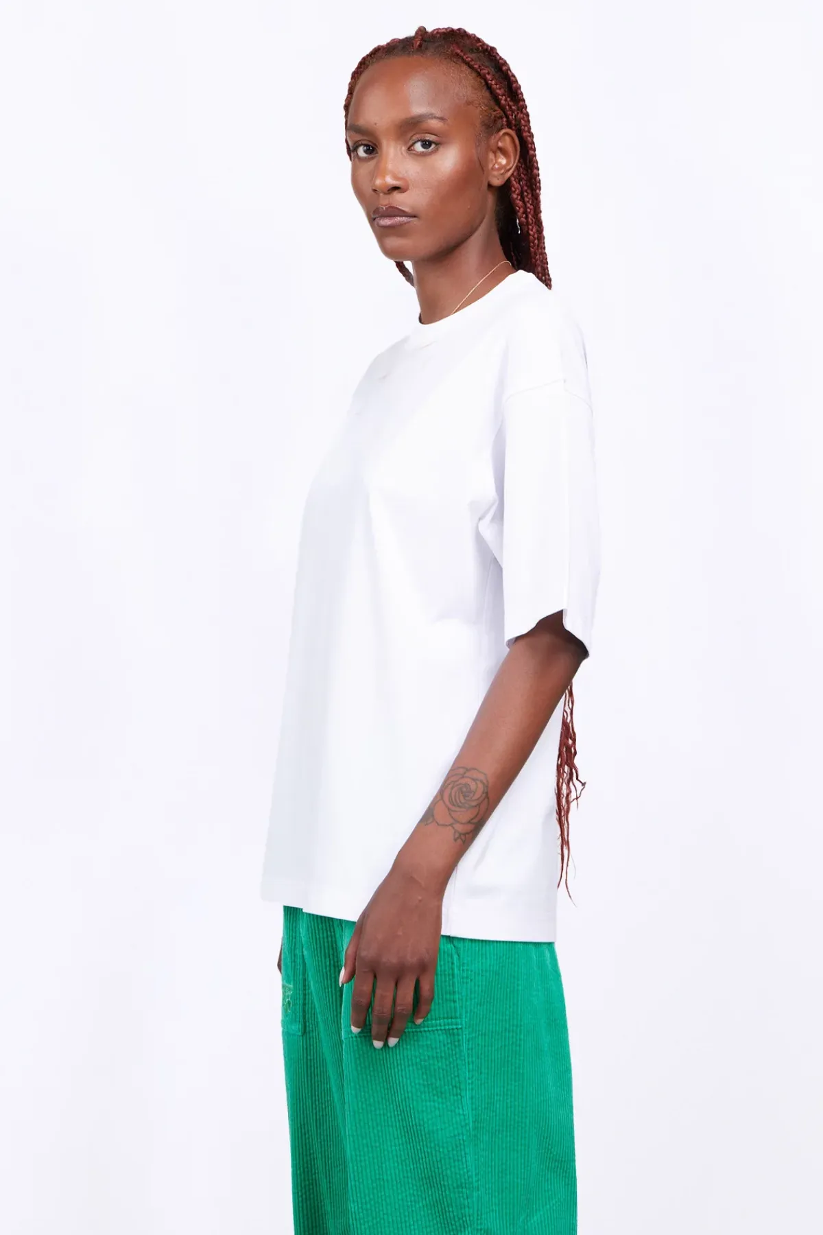T-Shirts*Gertrude T-Shirt Col Rond Coupe Oversize Barnabe Optic White
