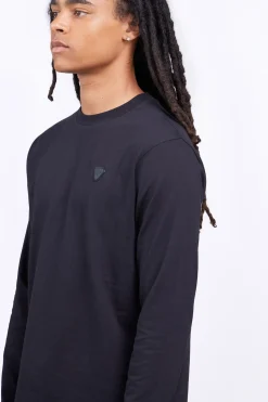 T-Shirts*Gertrude T-Shirt Col Rond Manches Longues Quentin Black