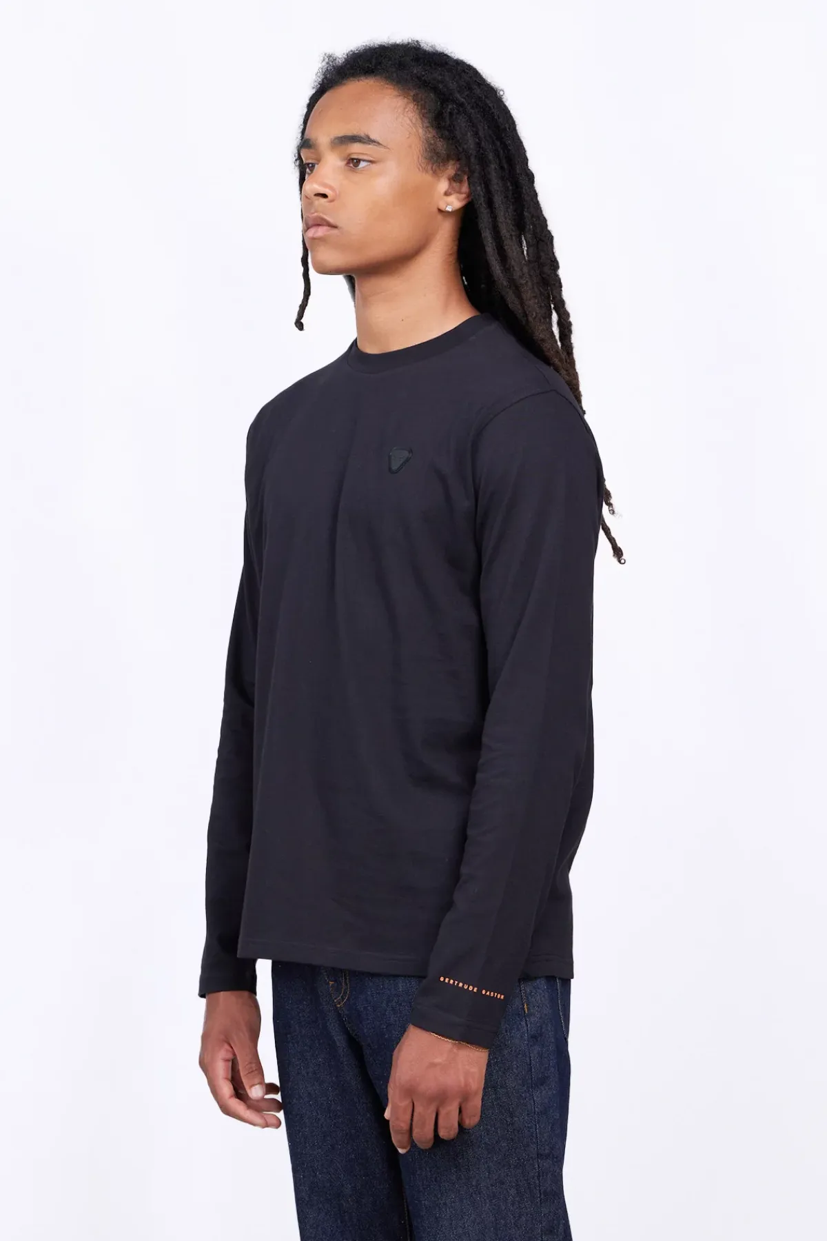 T-Shirts*Gertrude T-Shirt Col Rond Manches Longues Quentin Black