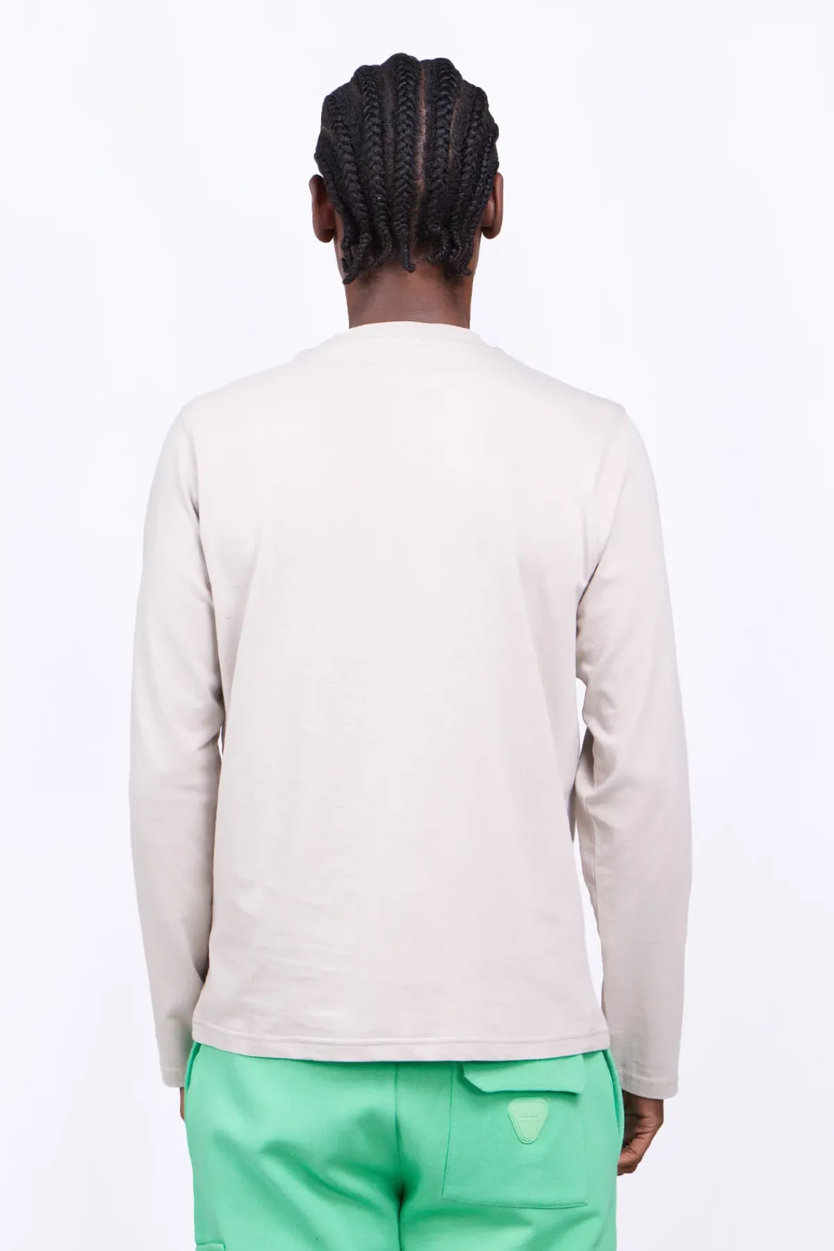 T-Shirts*Gertrude T-Shirt Col Rond Manches Longues Quentin Ciment