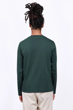 T-Shirts*Gertrude T-Shirt Col Rond Manches Longues Quentin Dark Green
