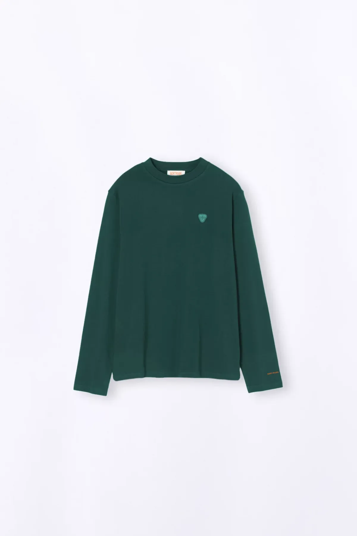 T-Shirts*Gertrude T-Shirt Col Rond Manches Longues Quentin Dark Green