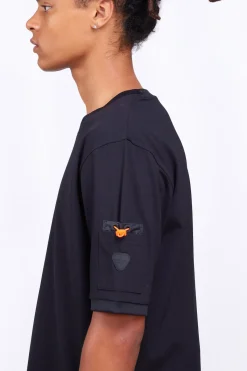 T-Shirts*Gertrude T-Shirt Poche Bi-Matieres Jordan Black