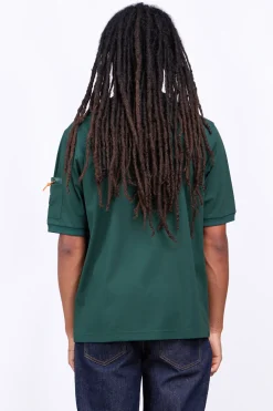 T-Shirts*Gertrude T-Shirt Poche Bi-Matieres Jordan Dark Green