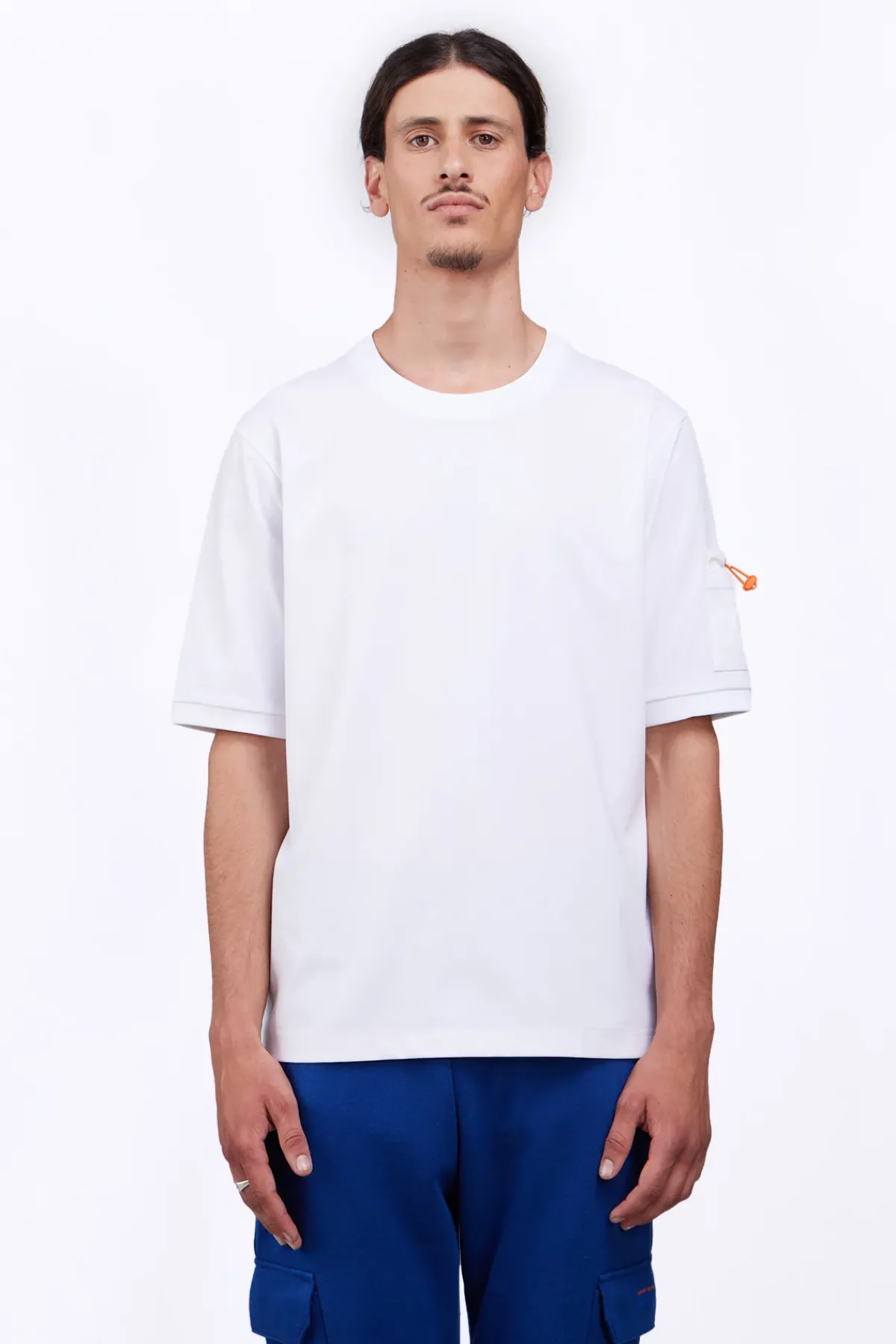 T-Shirts*Gertrude T-Shirt Poche Bi-Matieres Jordan Optic White