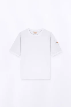 T-Shirts*Gertrude T-Shirt Poche Bi-Matieres Jordan Optic White
