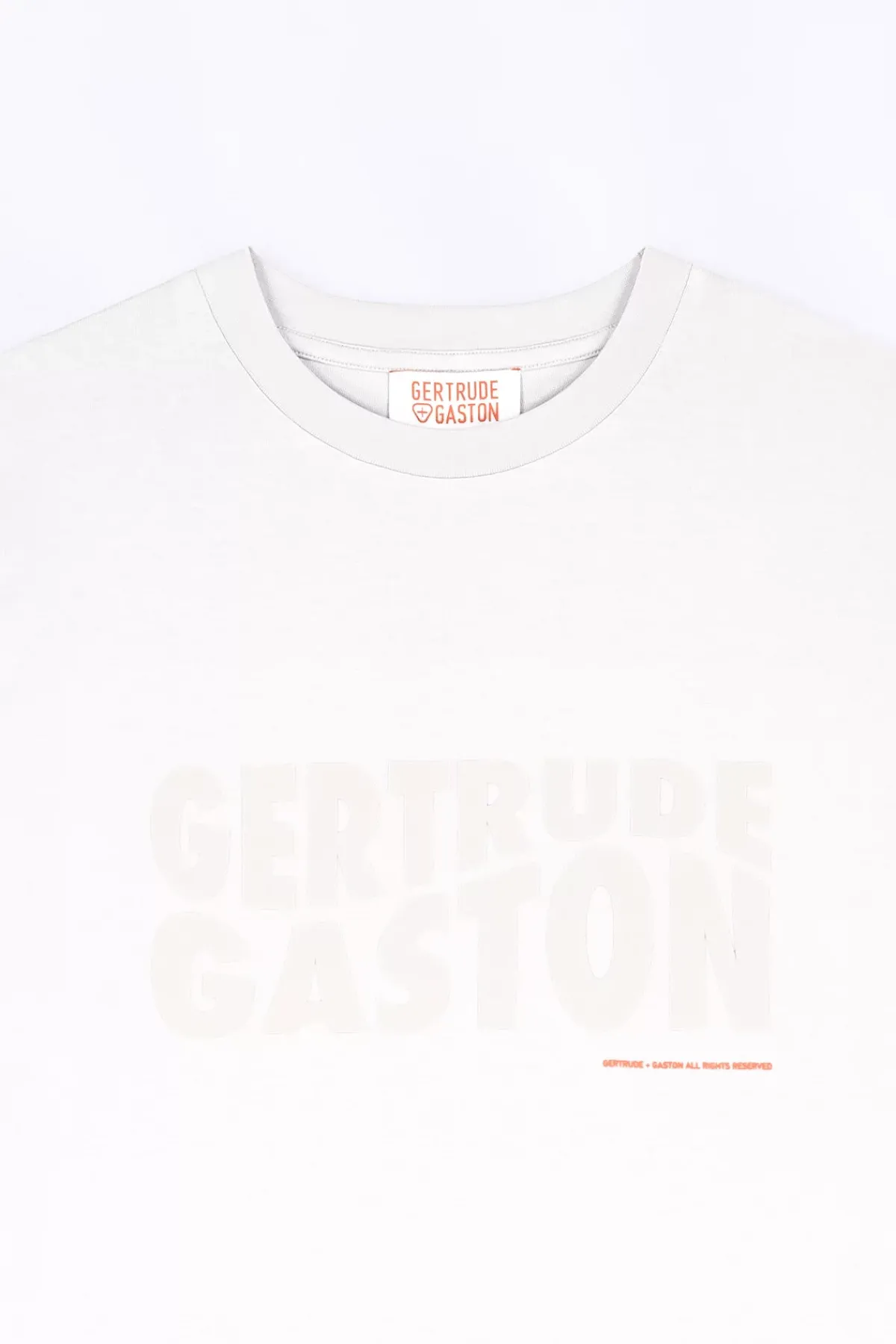 T-Shirts*Gertrude T-Shirt Uni En Coton Leonce Optic White