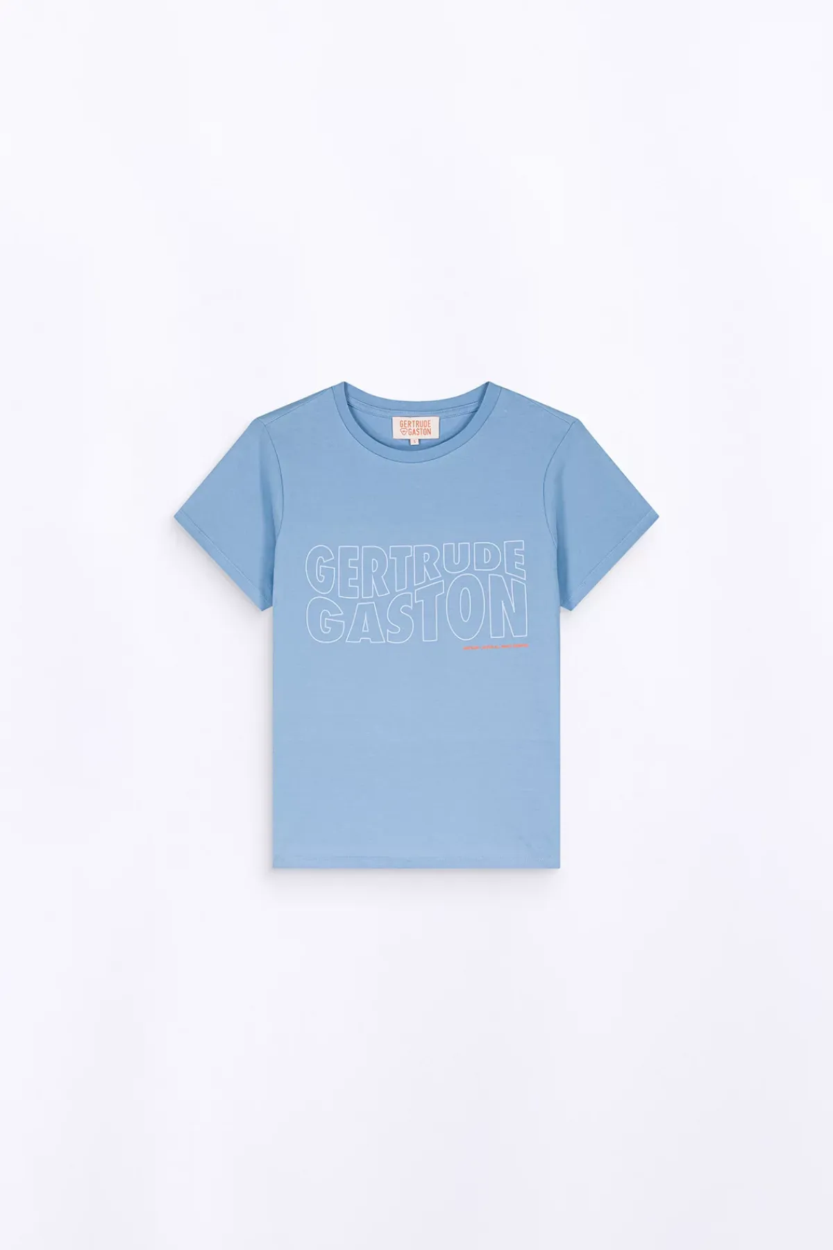 T-Shirts*Gertrude T-Shirt Uni En Coton Regular Lina Hortensia