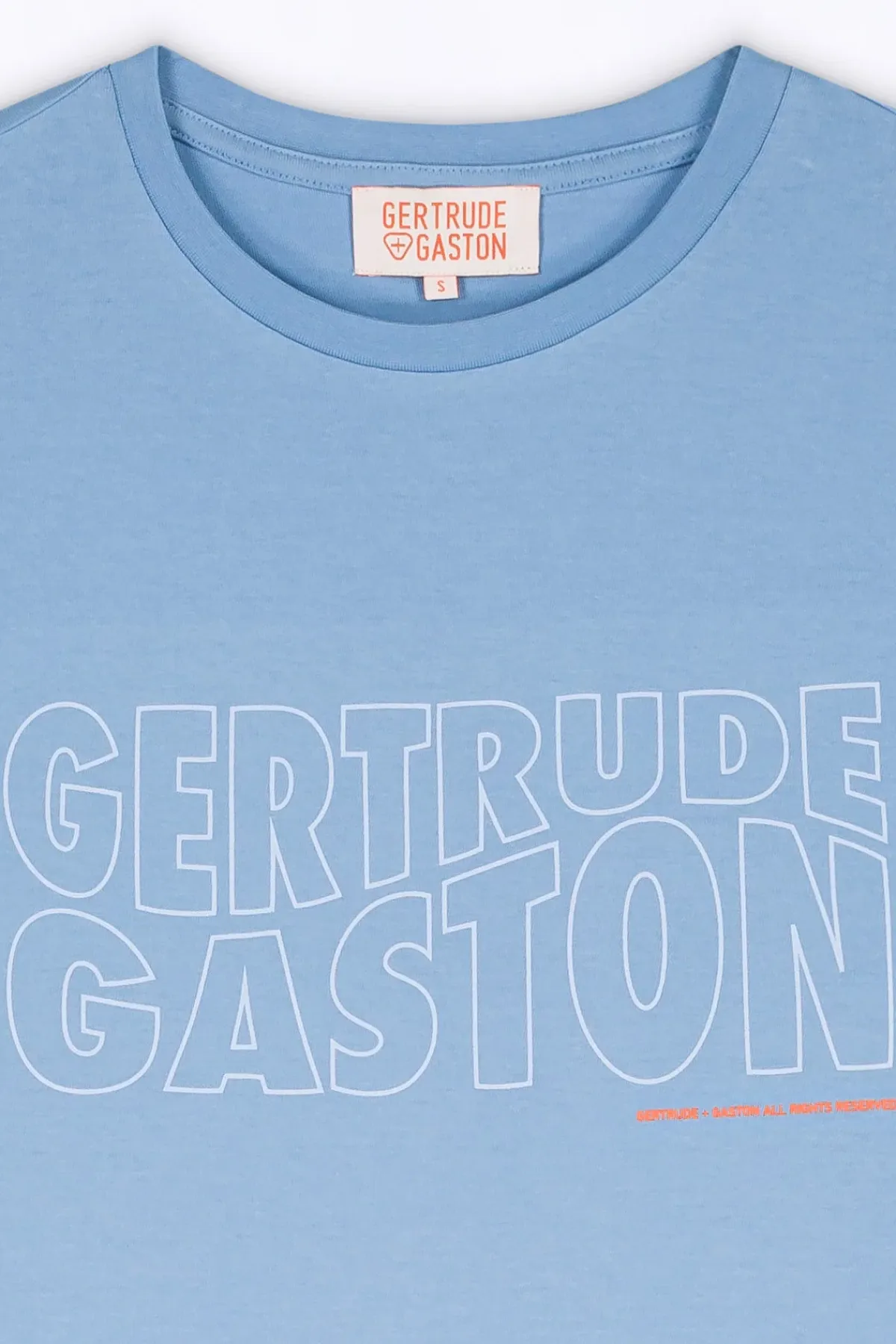 T-Shirts*Gertrude T-Shirt Uni En Coton Regular Lina Hortensia