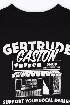 T-Shirts*Gertrude T-Shirt Unisexe Coupe Droite Leonce Puffer Black