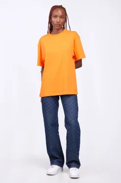 T-Shirts*Gertrude T-Shirt Unisexe Coupe Droite Leonce Puffer Orange